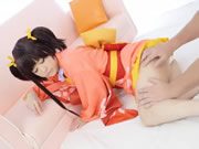 動漫宅 卡哇伊童女Cosplay 嬌喘聲難受